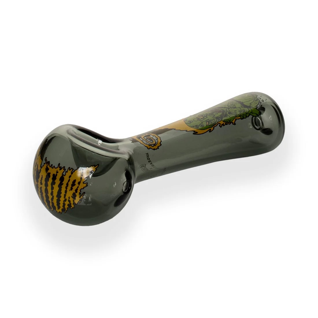4.5" Goblin Spoon Hand Pipe - Smoke