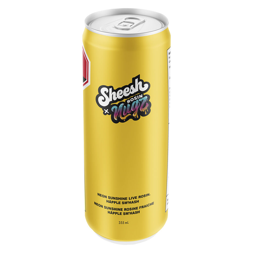 Sheesh x Nugz | Neon Sunshine Live Rosin Happle Sm'Hash 355ml