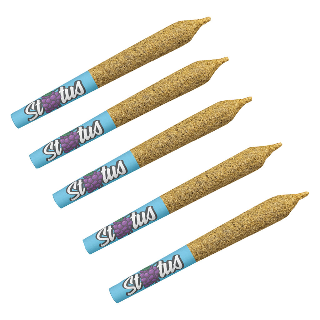 Status - Cha-Ching Cherry Liquid Diamond Infused Kief Coated Pre-Roll 5x0.25g Resin