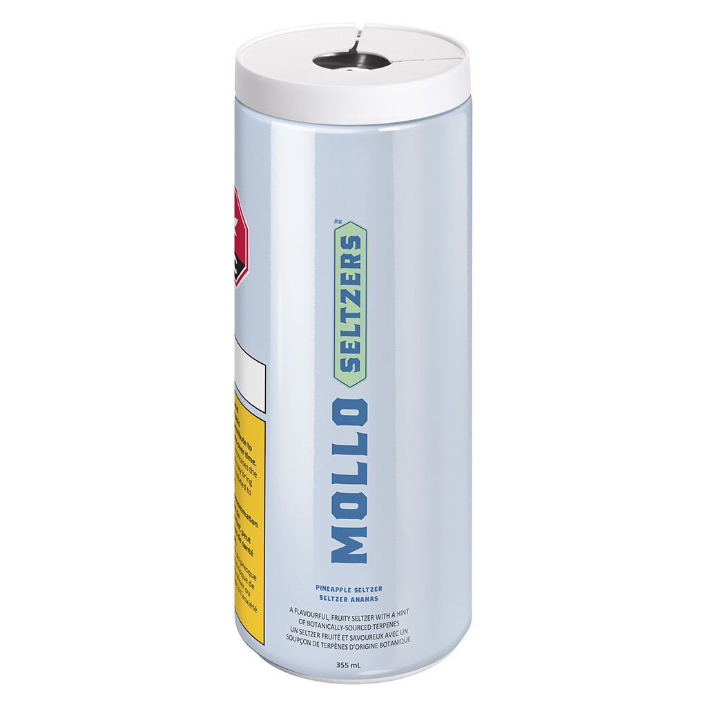 Mollo - Pineapple Seltzer 355ml Beverages