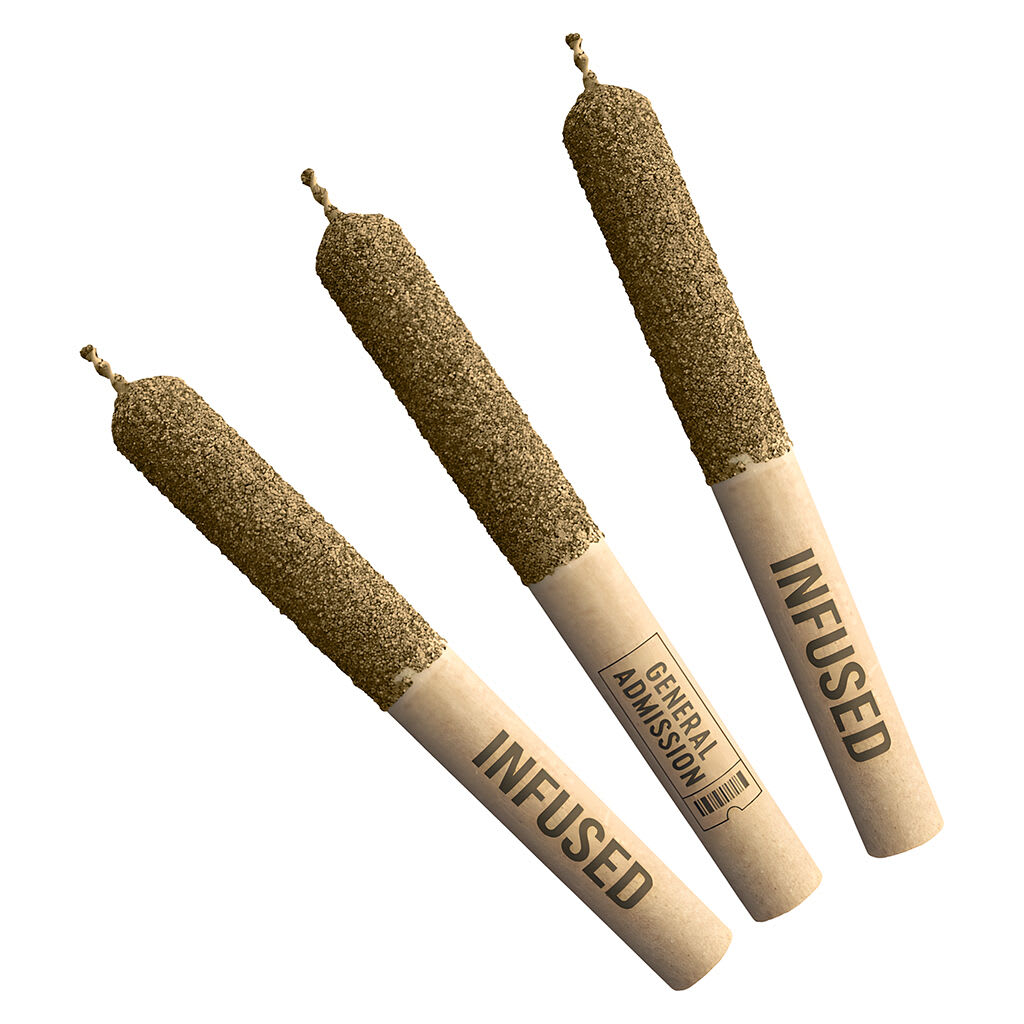 General Admission - Tiger Blood ULTRA Diamond Infused Pre-Roll - 3x0.5g