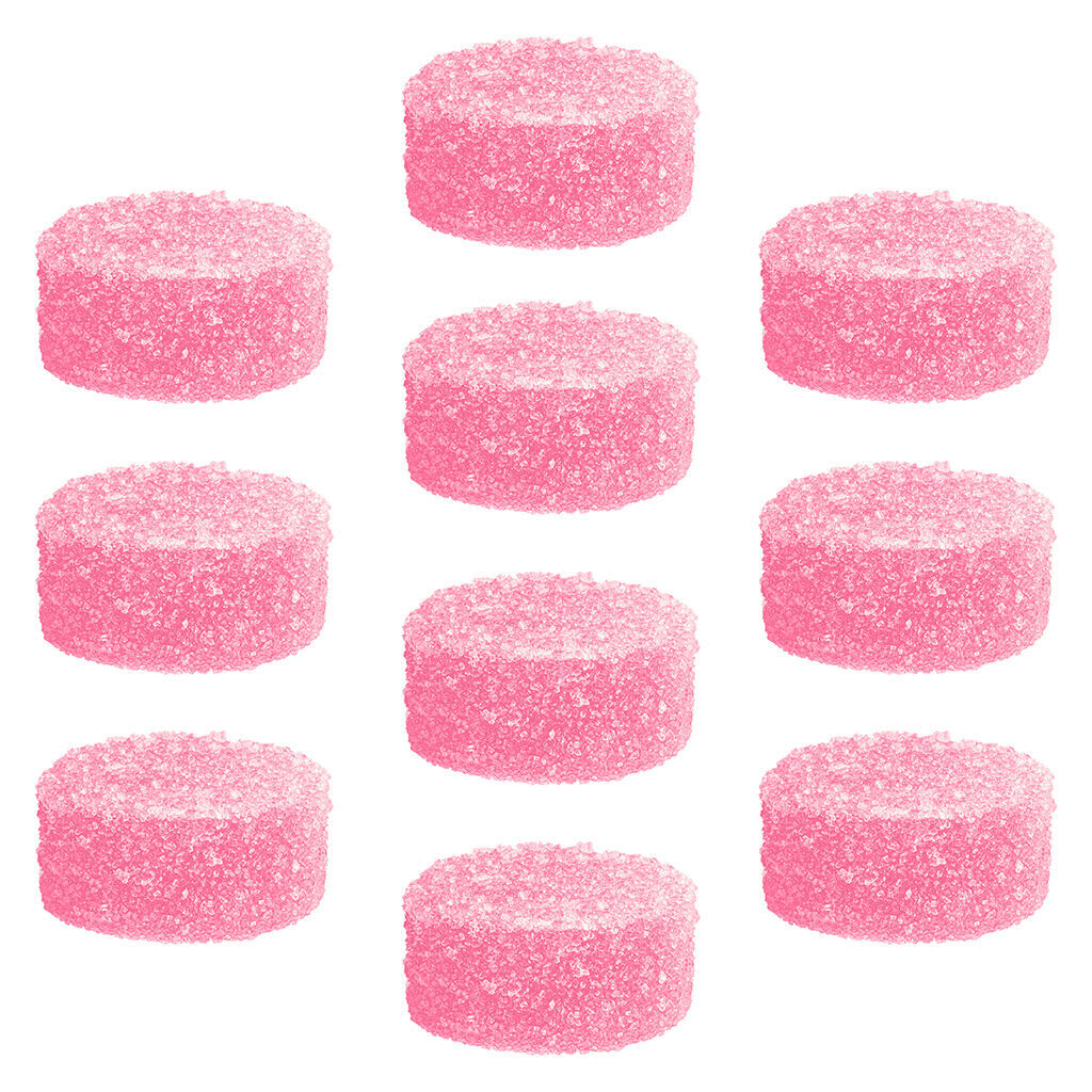 SHRED'EMS - Crazy Cream Soda Party Pack 100 THC Gummies 10x1 Pack
