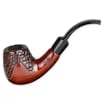 Shire Pipes - Engraved Bent Brandy Cherry - 5.5