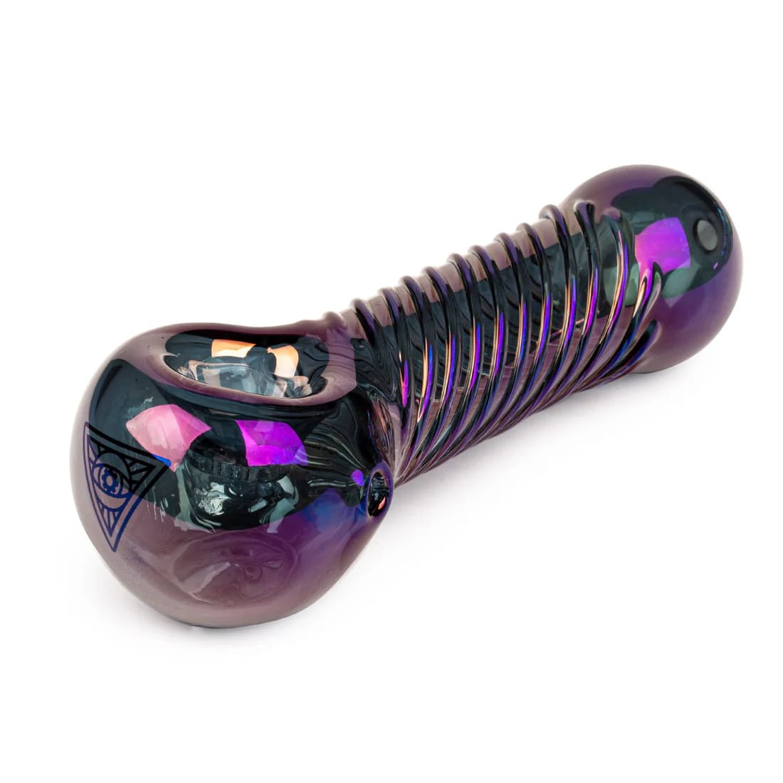 4.5" Terminator Big Twister Hand Pipe - Blue