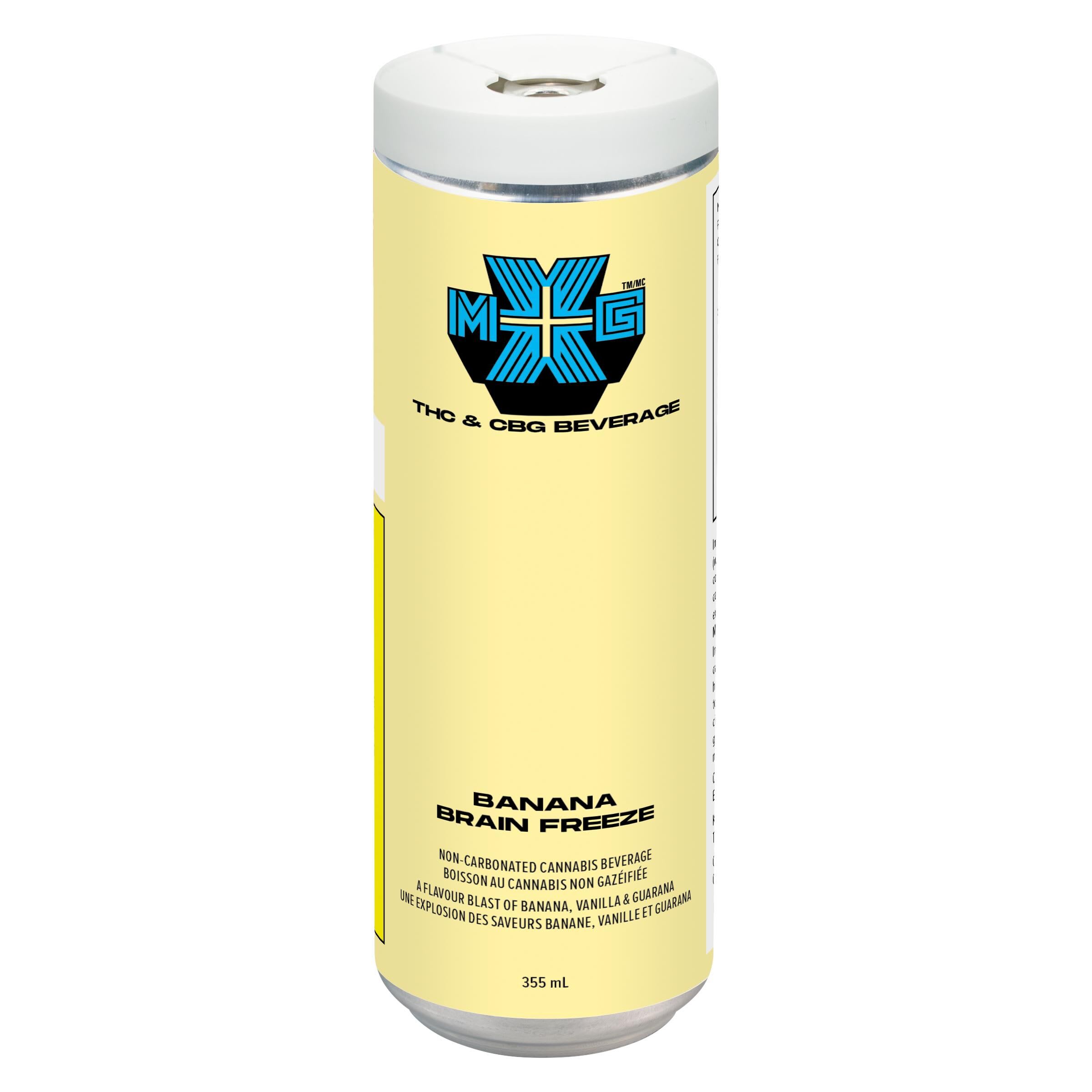 XMG+ - Banana Brain Freeze 355ml