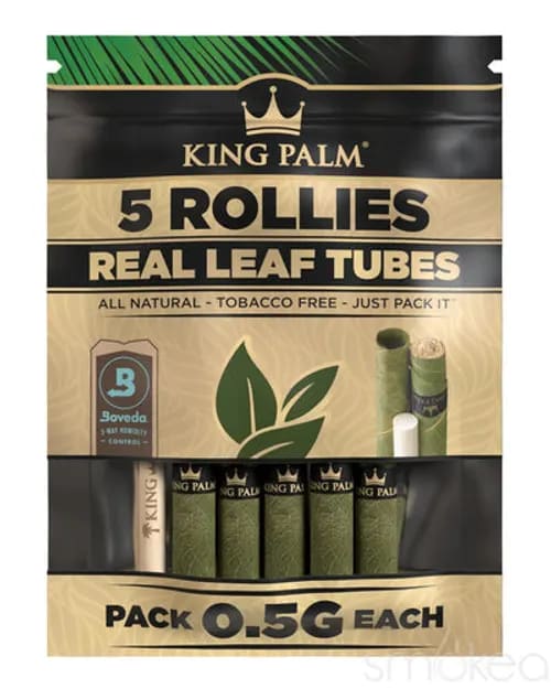 King Palm Organic 5 Rollies Pre-Rolled Wraps