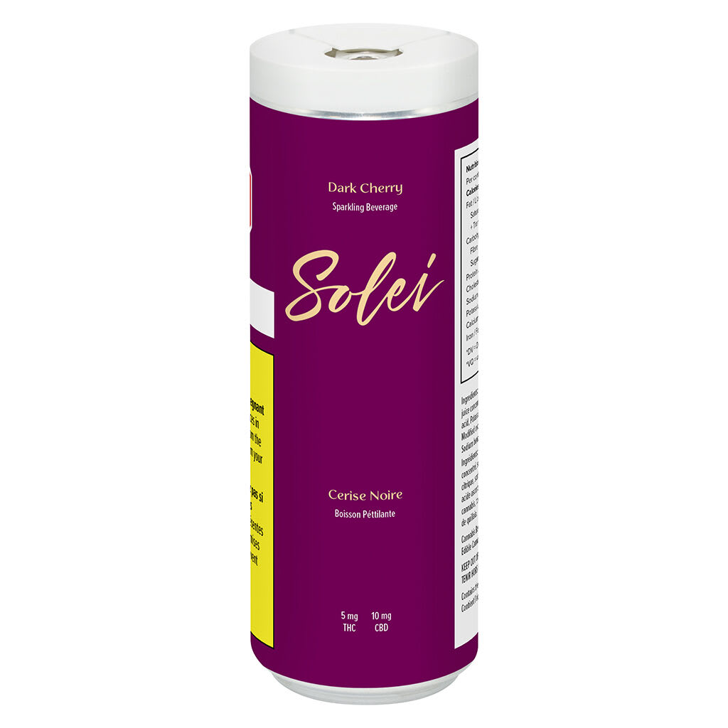 Solei - Dark Cherry Sparkling Beverage 355ml Beverages