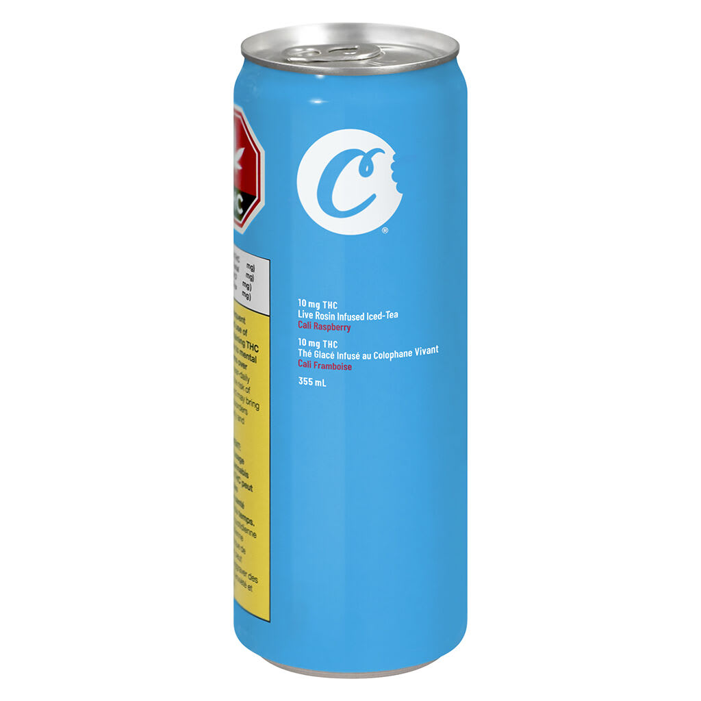 Cookies by Green Monk - Live Rosin Infused Iced Tea Cali Raspberry - 355ml
