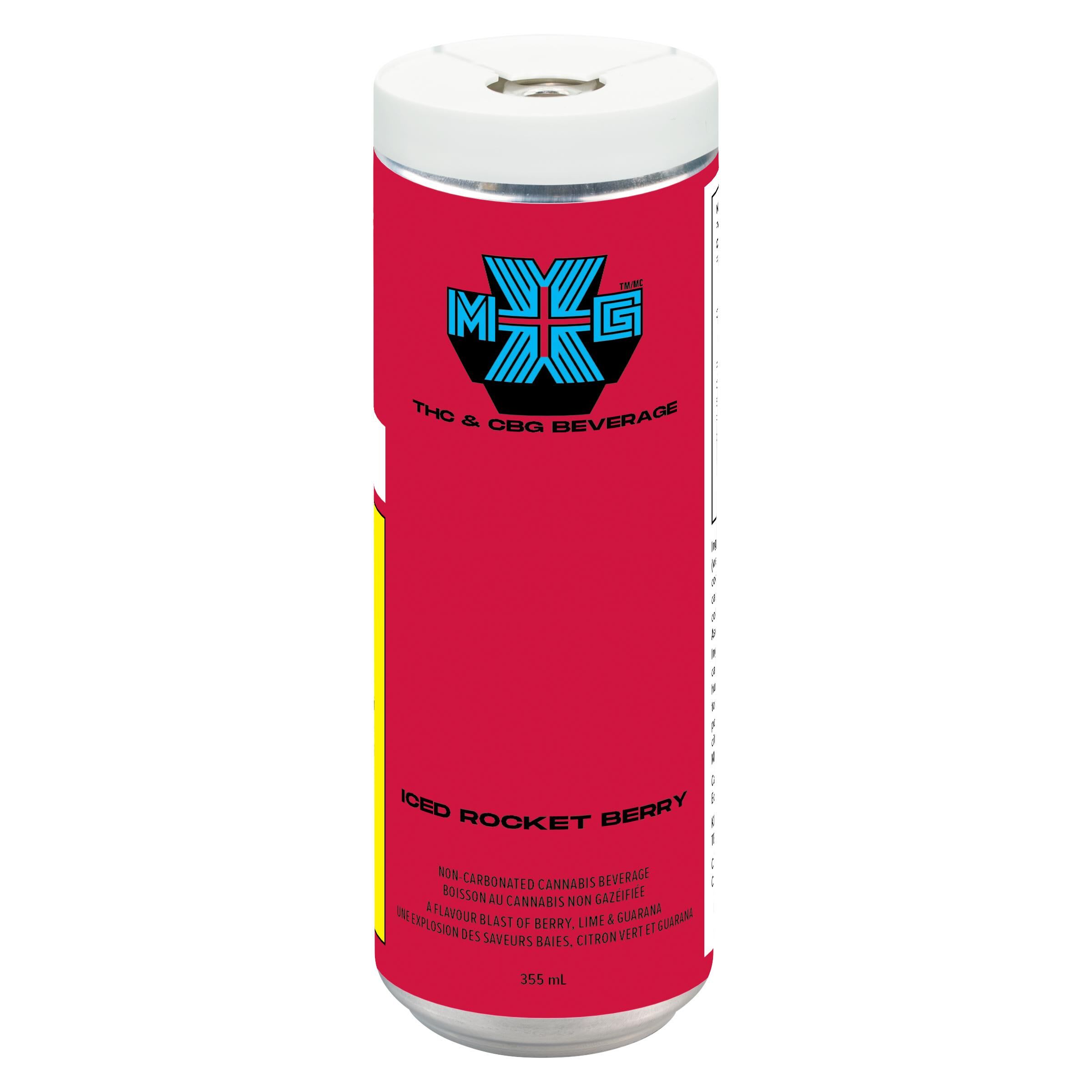 XMG+ - Iced Rocket Berry 355ml