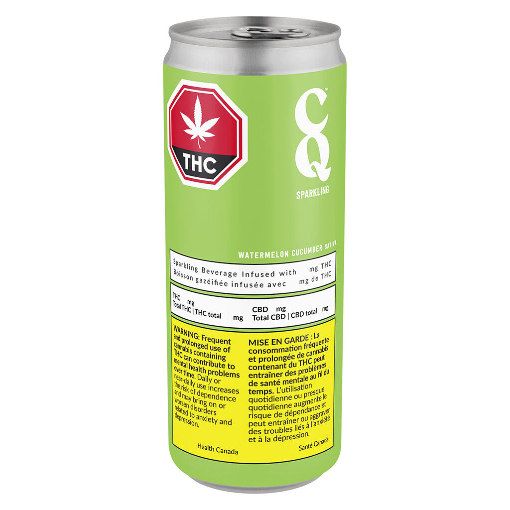 CQ Sparkling - Watermelon Cucumber Sativa 355ml