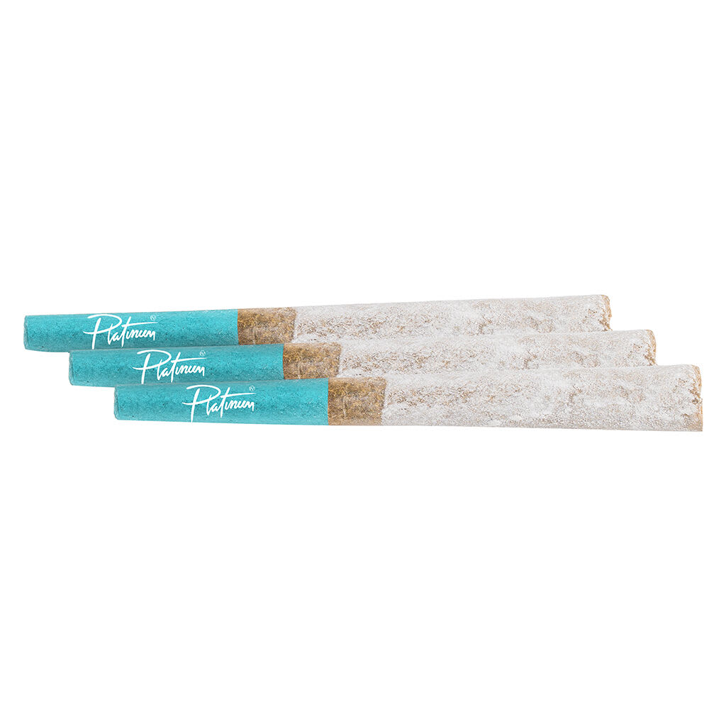Platinum - Frosted Berry Ice Diamond Infused & Dusted Pre-Roll 3x0.5g Resin