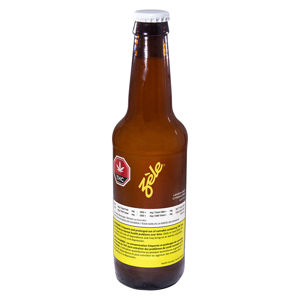 Zele - Lemon-Lime Sativa Craft Soda - 355ml