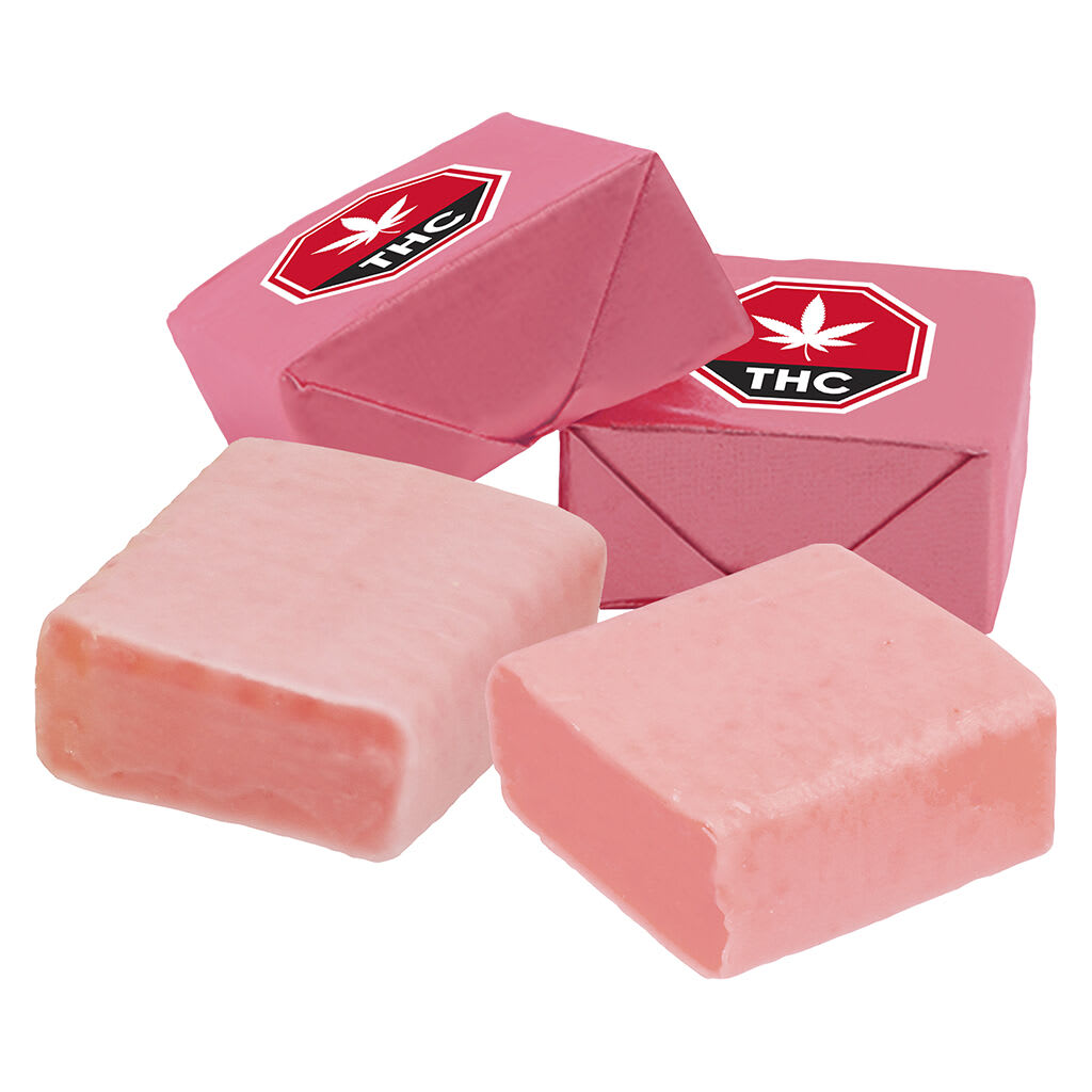 Twiddles - 3:1 Original Strawberry Taffy CBG/THC - 4 Pack