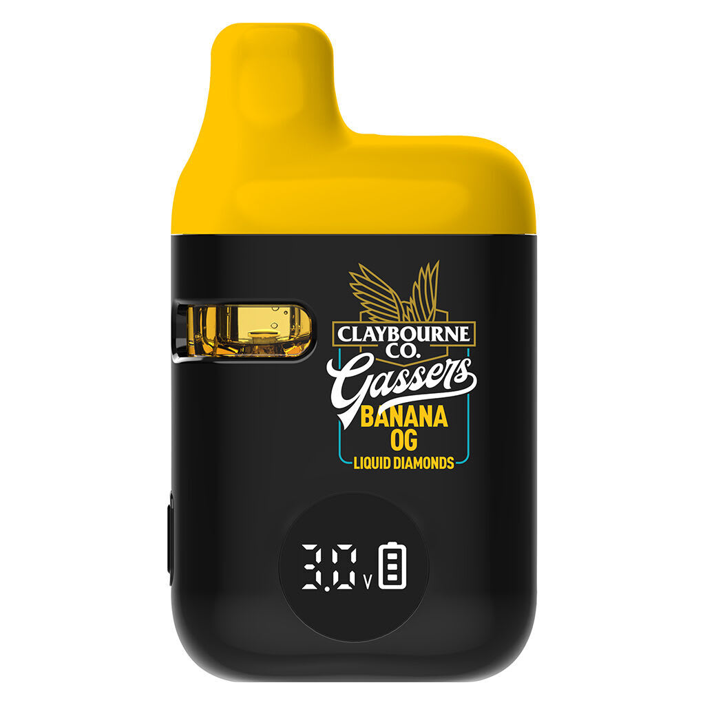 Claybourne - Gassers Banana OG Liquid Diamonds AIO 0.95g