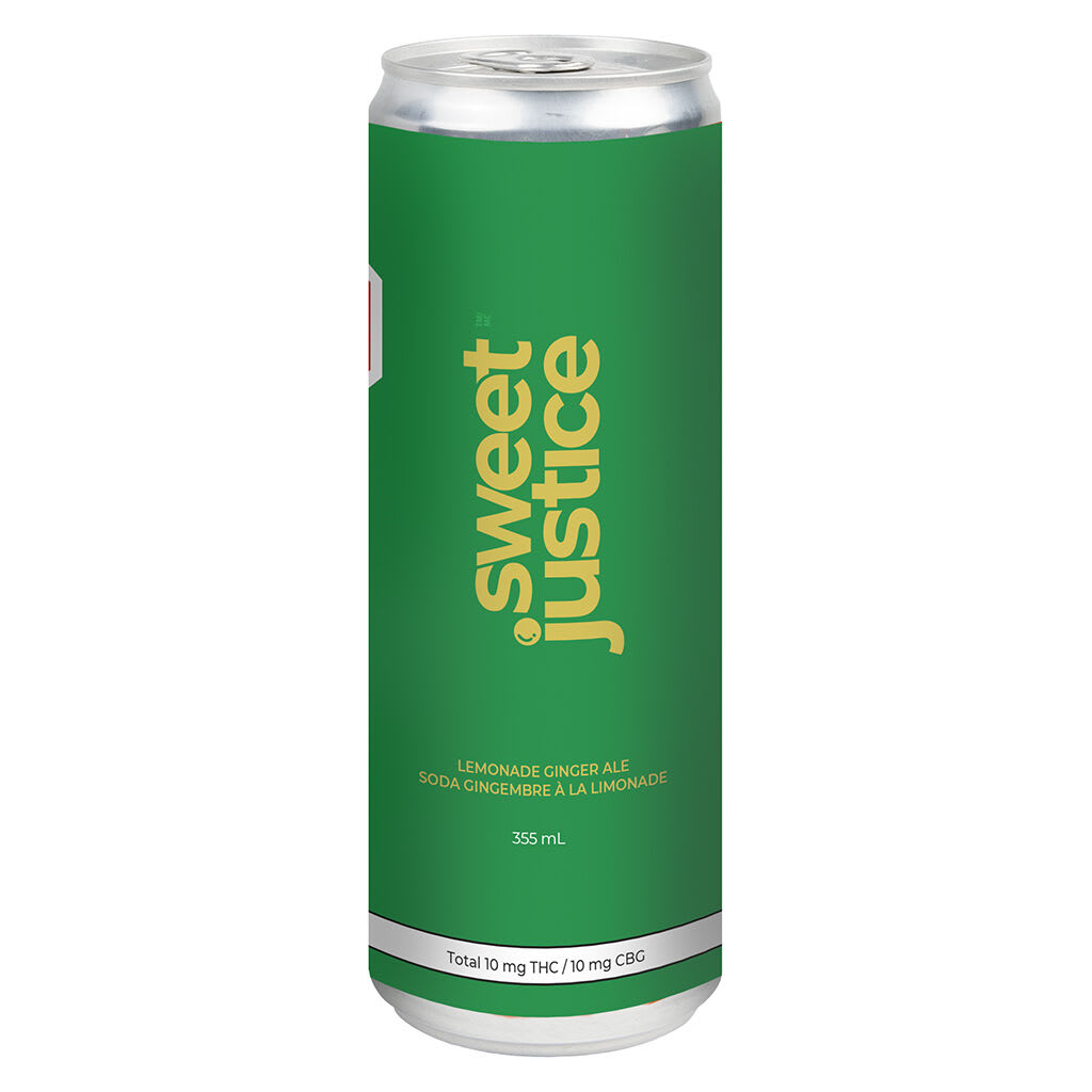 Sweet Justice - Lemonade Ginger Ale 355ml