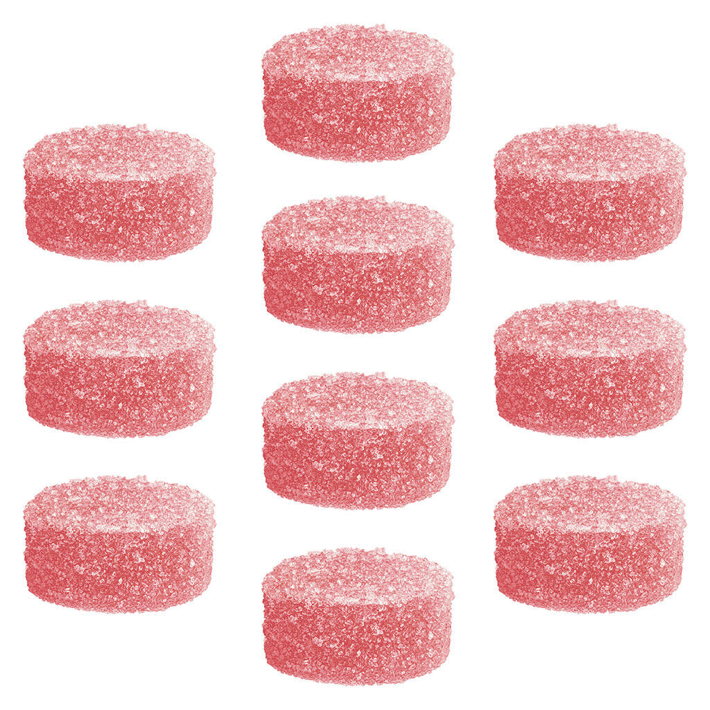 SHRED'EMS - Superberry Lemonade MAX10 Party Pack 100 THC Gummies 10x1 Pack