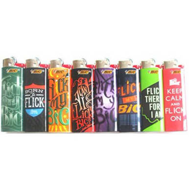 Bic Lighters Flick My Bic Series