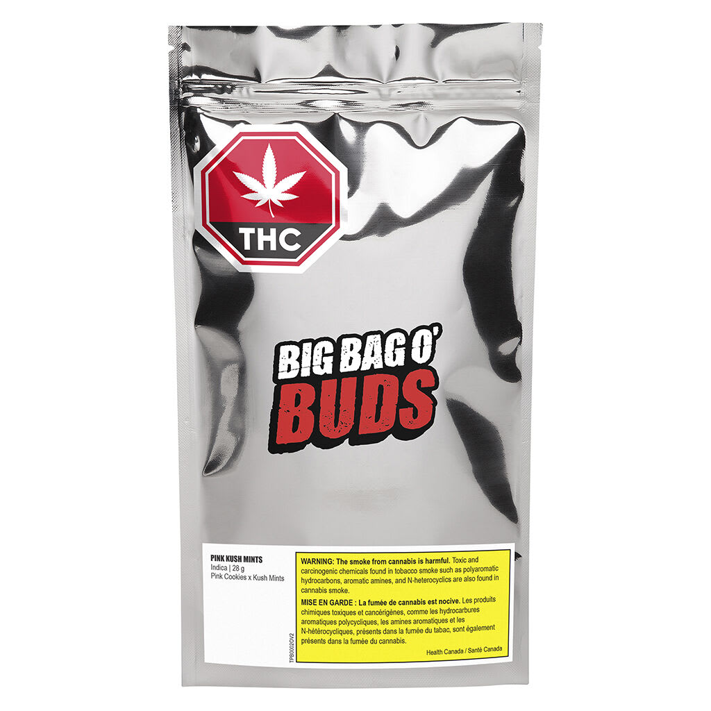 Big Bag O' Buds - Pink Kush Mints 28g