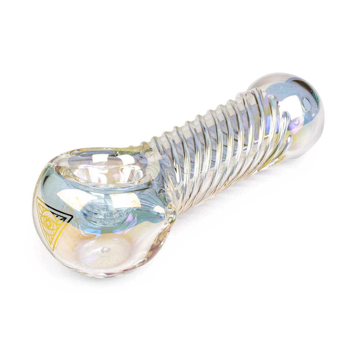 4.5" Terminator Big Twister Hand Pipe - Rainbow