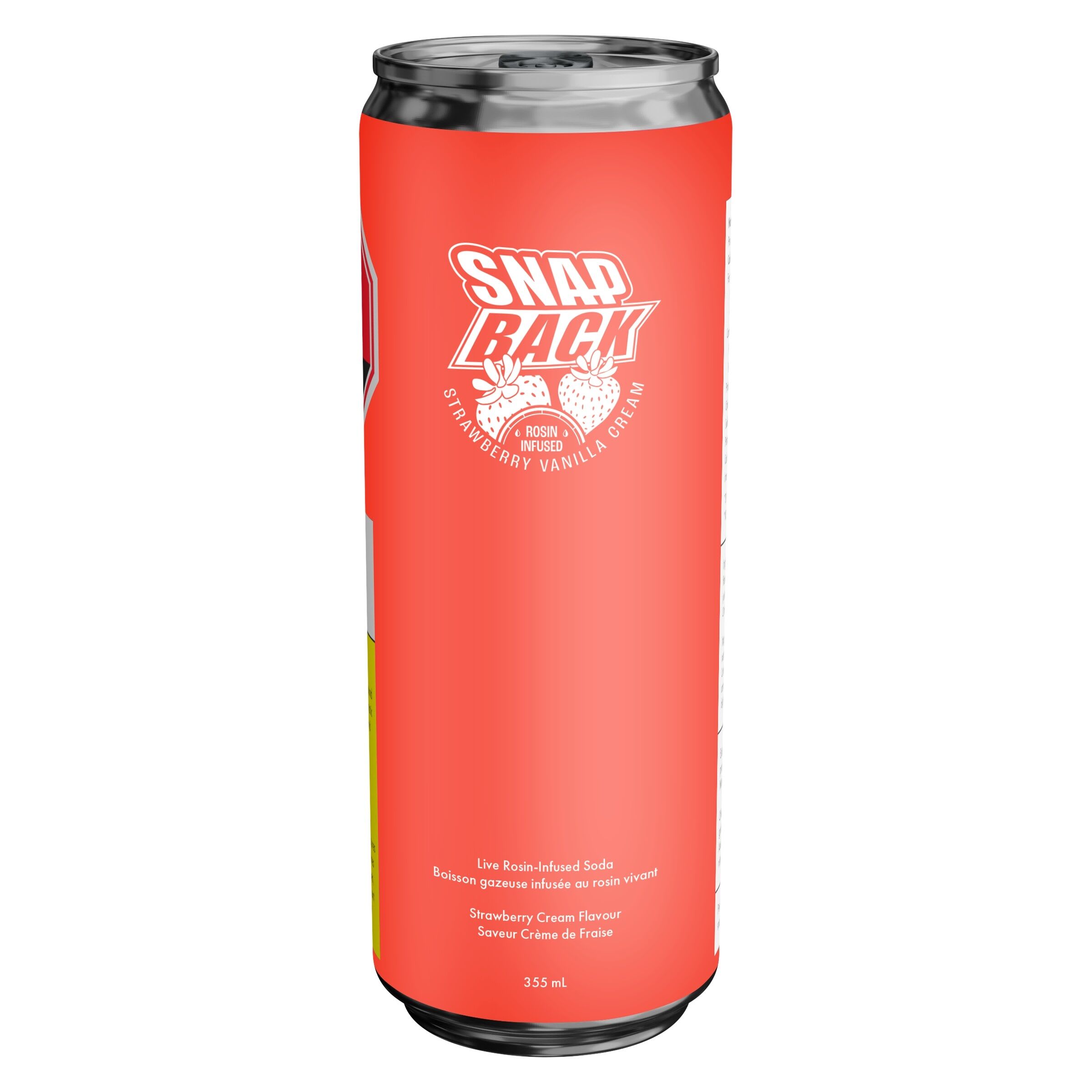 Snap Back - Rosin-Infused Strawberry Vanilla Cream 355ml