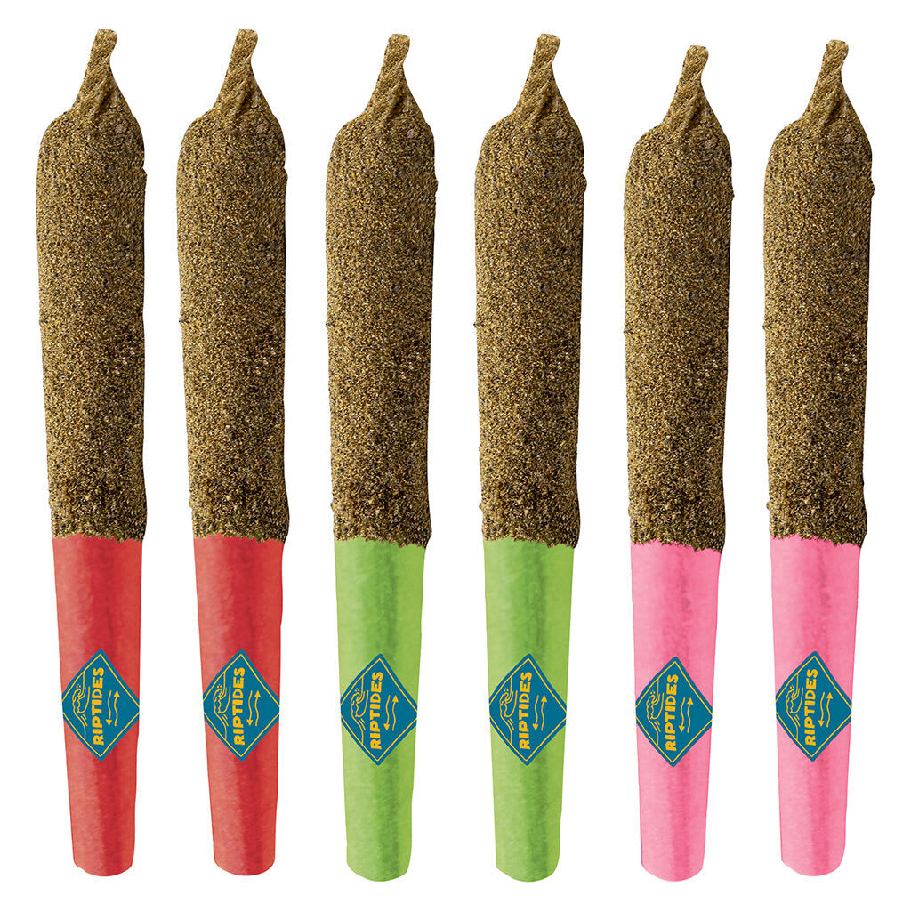 Riptides - Category 6 Infused Pre-Roll Combo Pack 6x0.4g Isolates