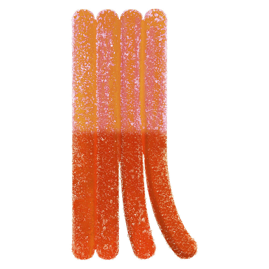 Olli Stikistix - 1:1:1:1 Fizzy Peach Lemonade CBG/CBN/THC/CBD - 1 Pack