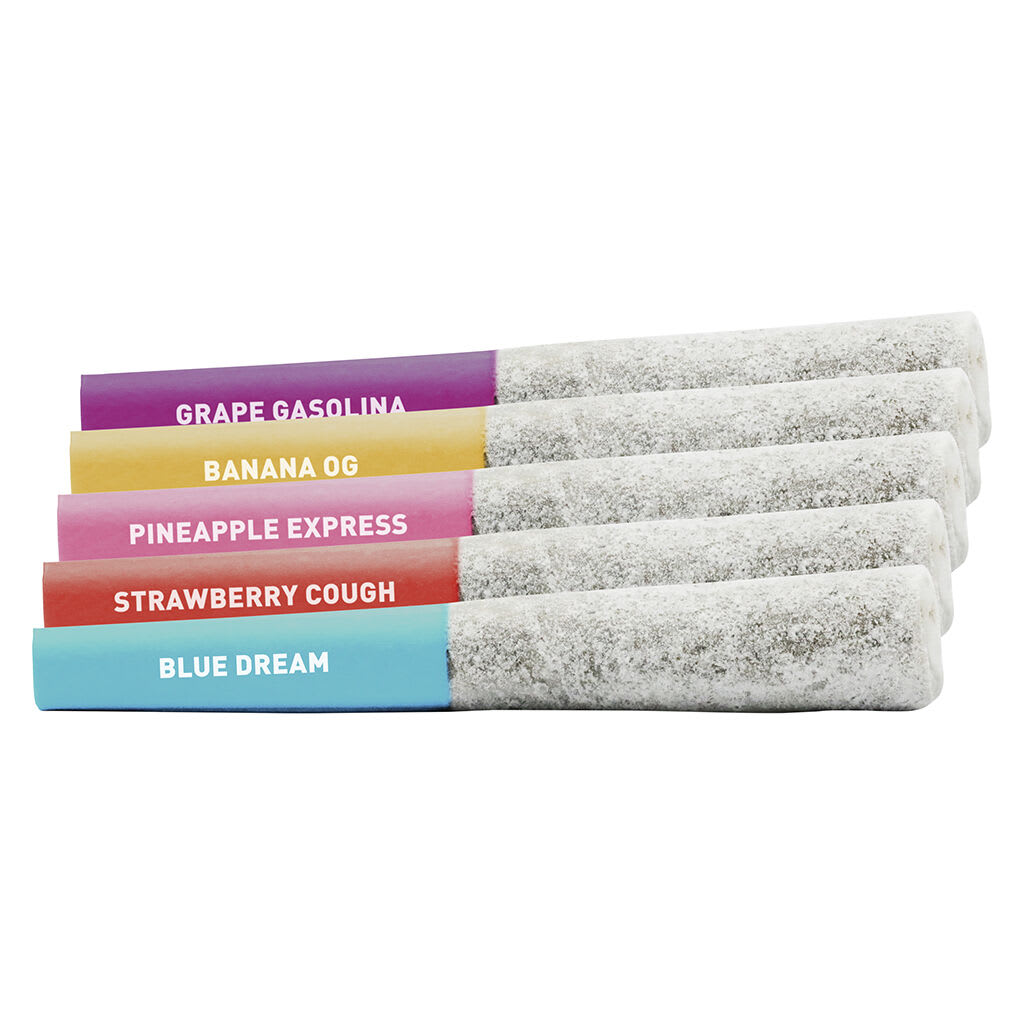 Claybourne - Flyers Frosted Infused Variety Pack Pre-Rolls - 5x0.5g