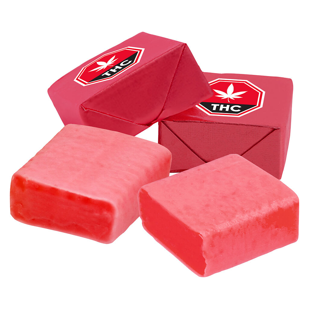Twiddles - 1:1:1:1 Original Cherry Taffy THC/CBN/CBG/CBD - 4 Pack