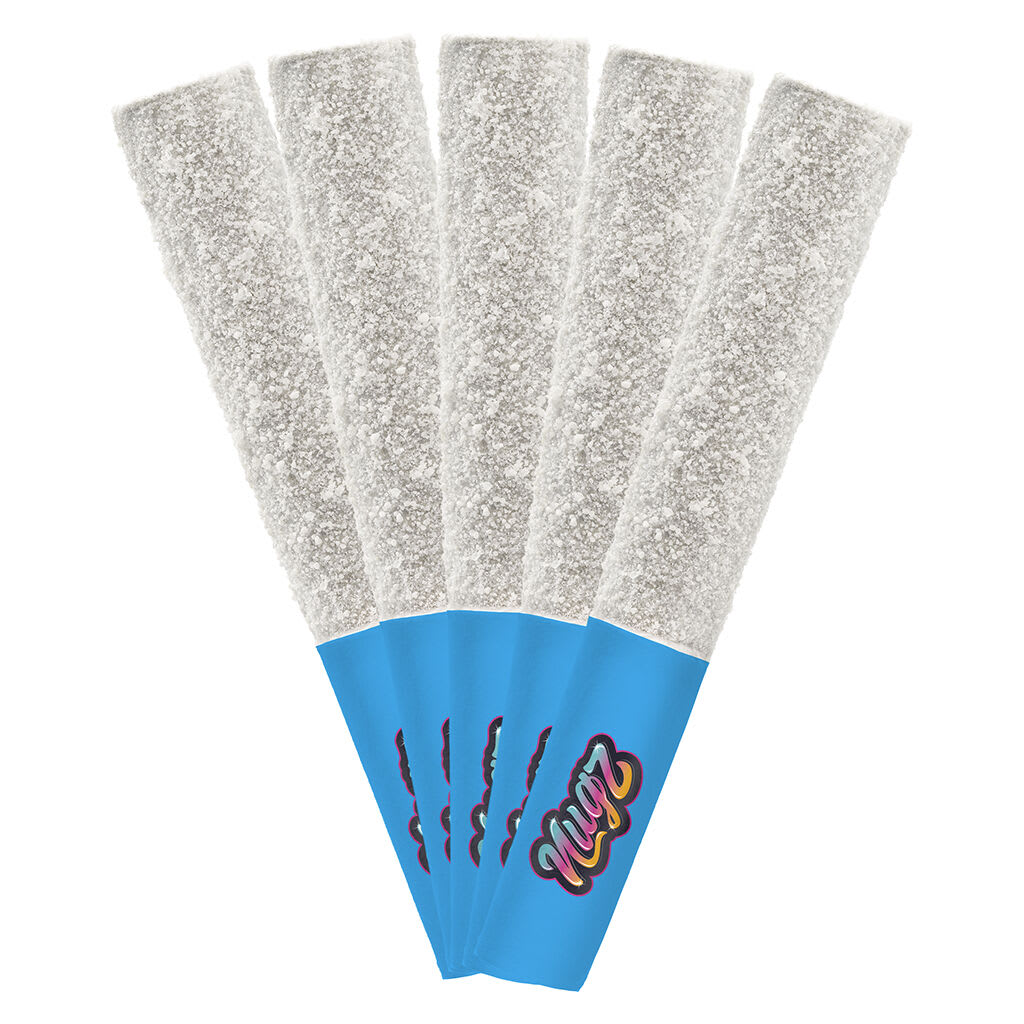 Nugz - Flavour Bomb 40 Blue Berry Rebel Diamond Infused Pre-Roll 5x0.5g