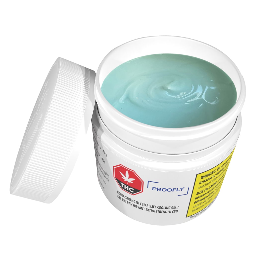 Proofly - ExtraStrength CBD Relief Cooling Gel - 100g