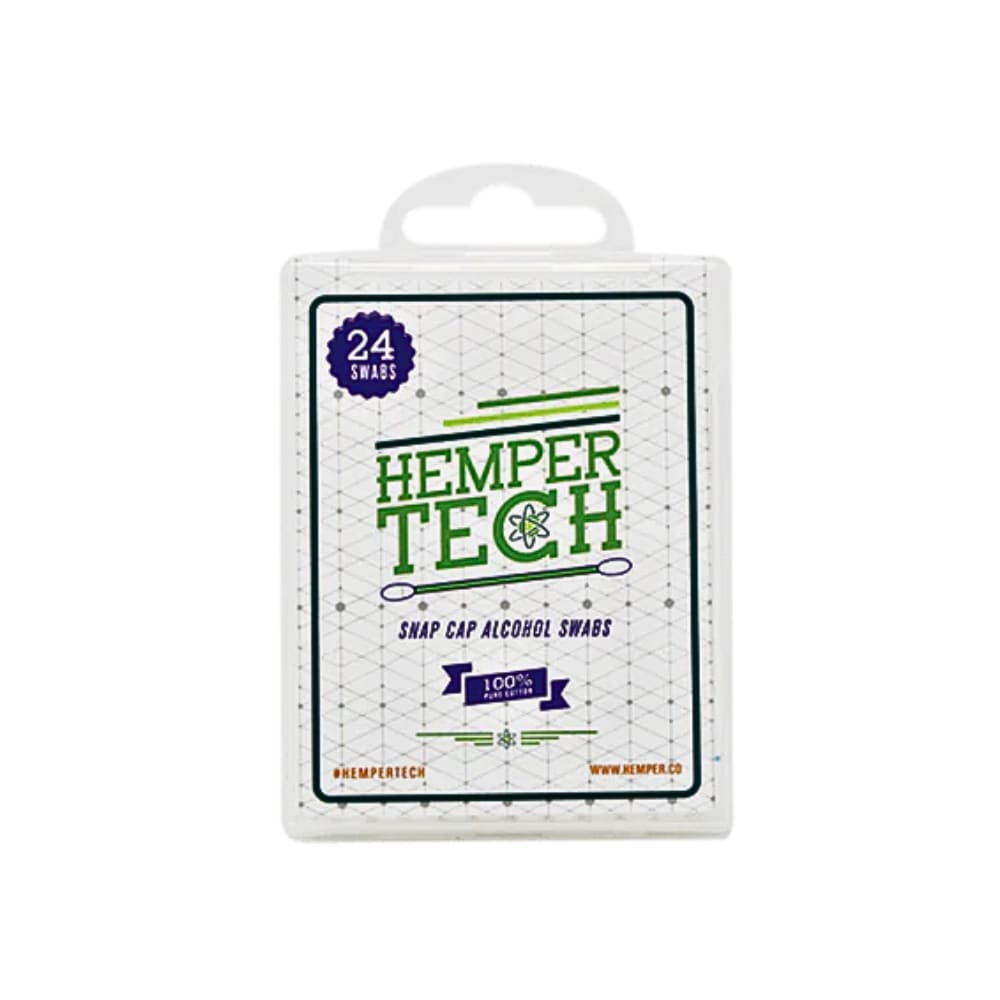 Hemper Tech Snapcap Alcohol Swabs