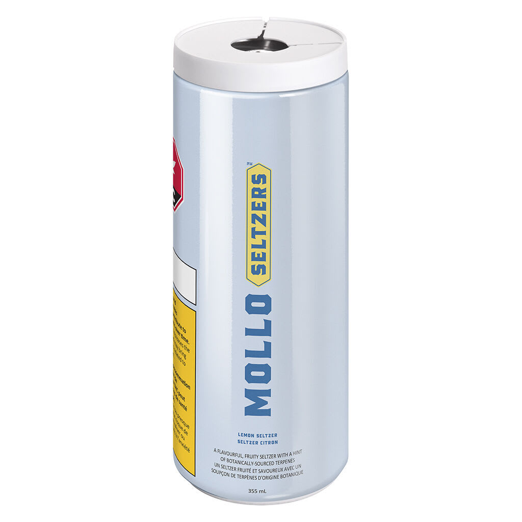 Mollo - Lemon Seltzer 355ml Beverages