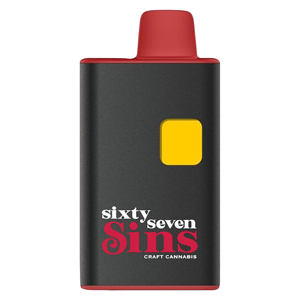 Sixty Seven Sins - Gas Face Cured Resin AIO 1g Disposable Pens