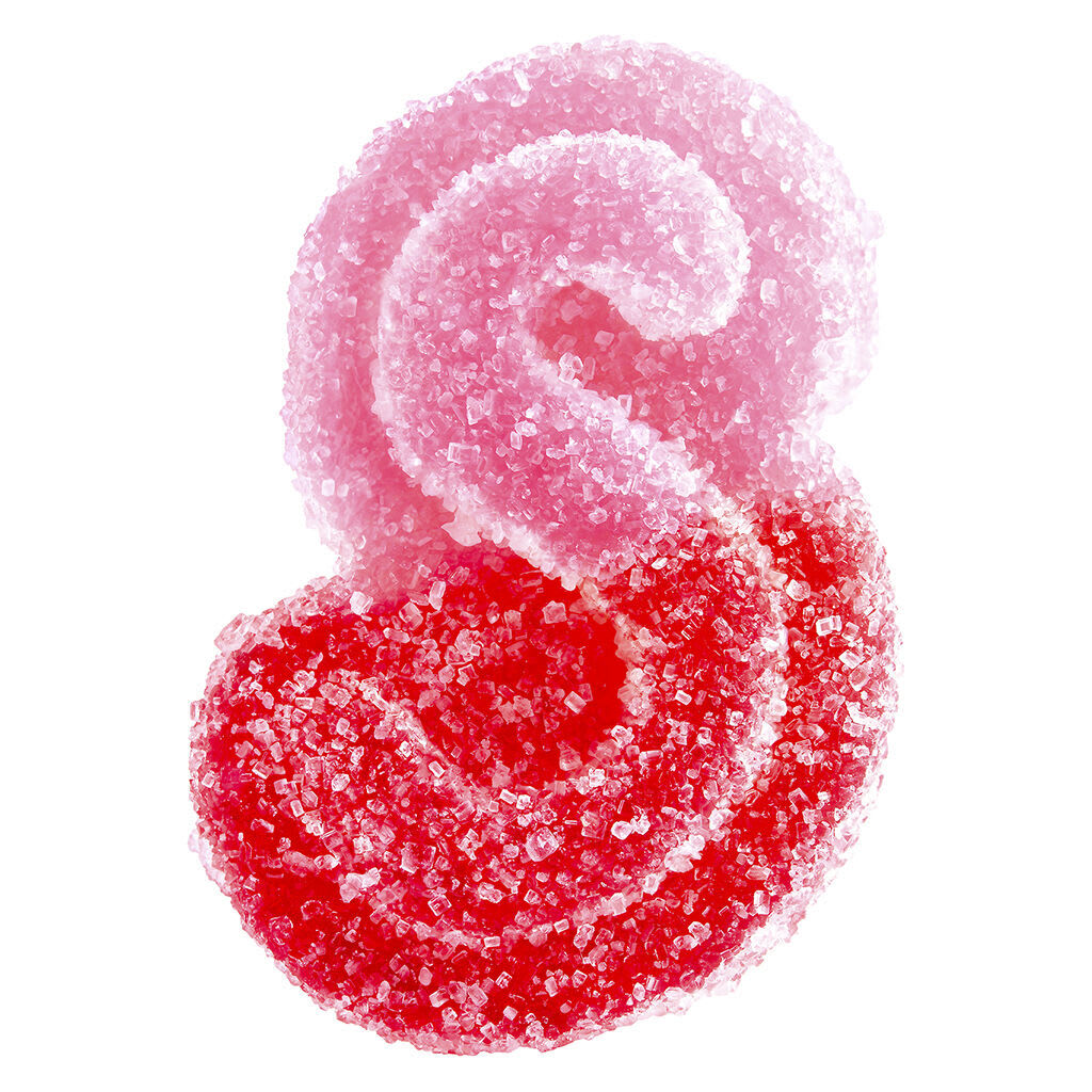 SOURZ by Spinach - Fully Blasted Strawberry Watermelon 1:1 CBG THC Gummy - 1 Pack