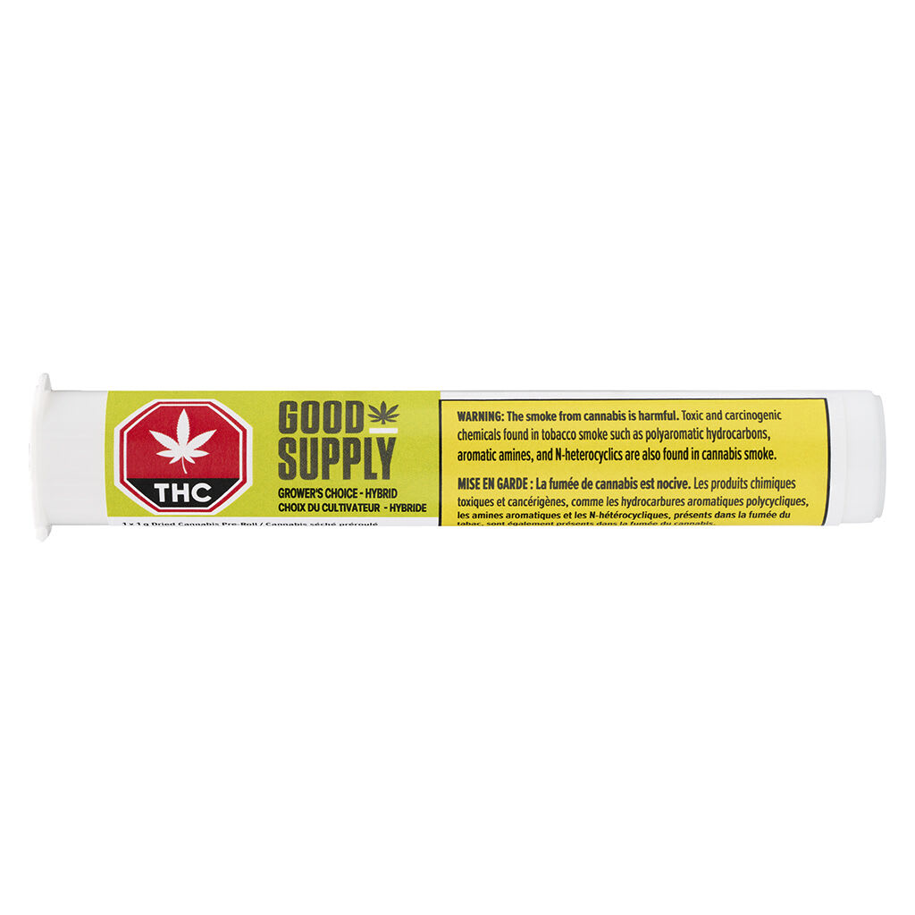 Good Supply - Grower's Choice Hybrid Pre-Roll - 1x1g