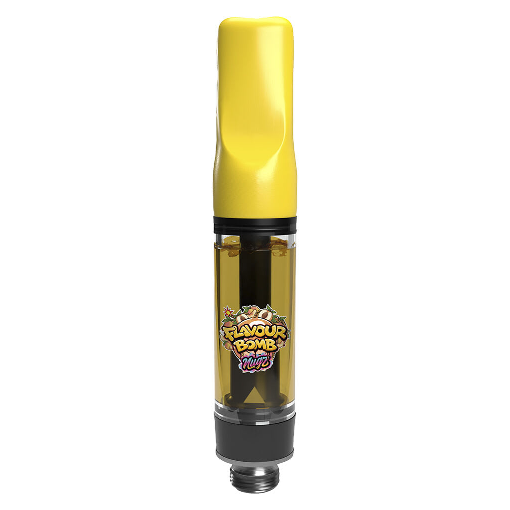 Nugz - FLAVOUR BOMB Atomic Peach Liquid Diamond 510 Vape 0.95g