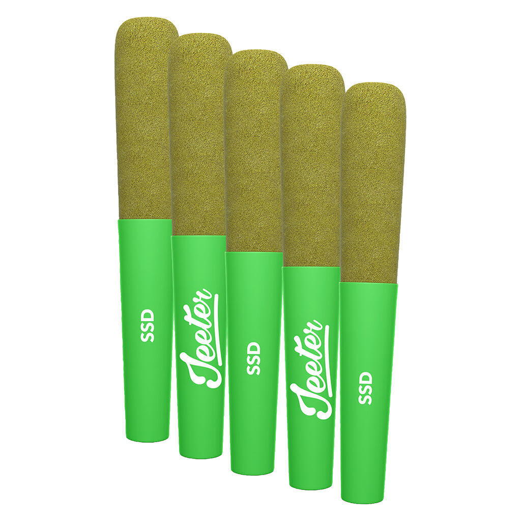 Jeeter - Baby Jeeter Infused Strawberry Sour Diesel Pre-Roll - 5x0.5g