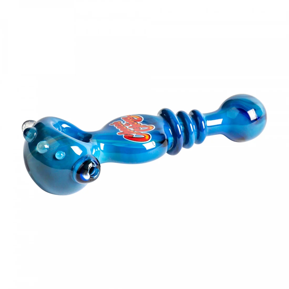 4.5" Juan Coyote Hand Pipe - Blue