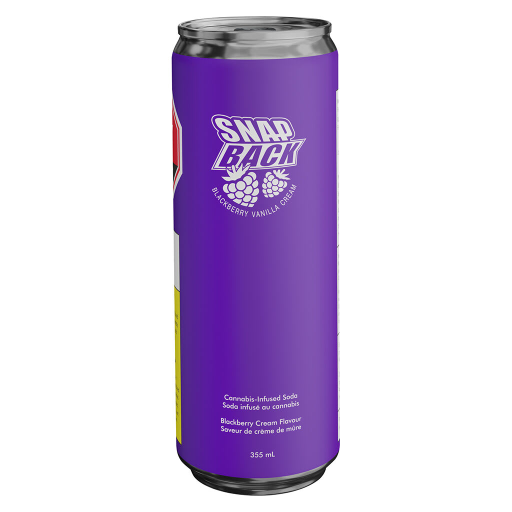 Snap Back - Rosin-Infused Blackberry Creamsicle 355ml