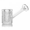 Twenties Collection Hand Pipe - Clear