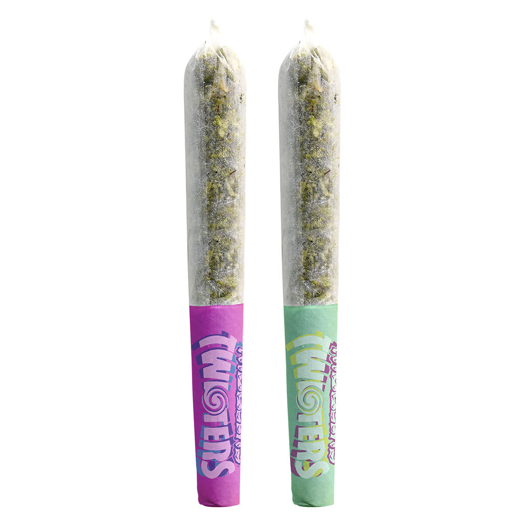 Rizzlers - Twisters - Passion Plunge & Lime Frizz Infused Pre-Roll 2x0.5g