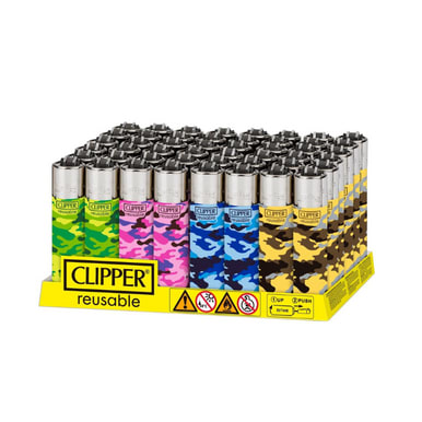 Clipper Camo Lighters