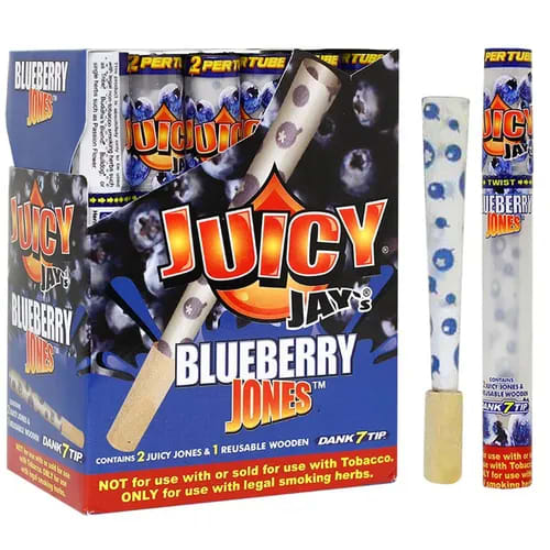 Juicy Jay's - Pre-Rolled Cones - Blueberry Jones