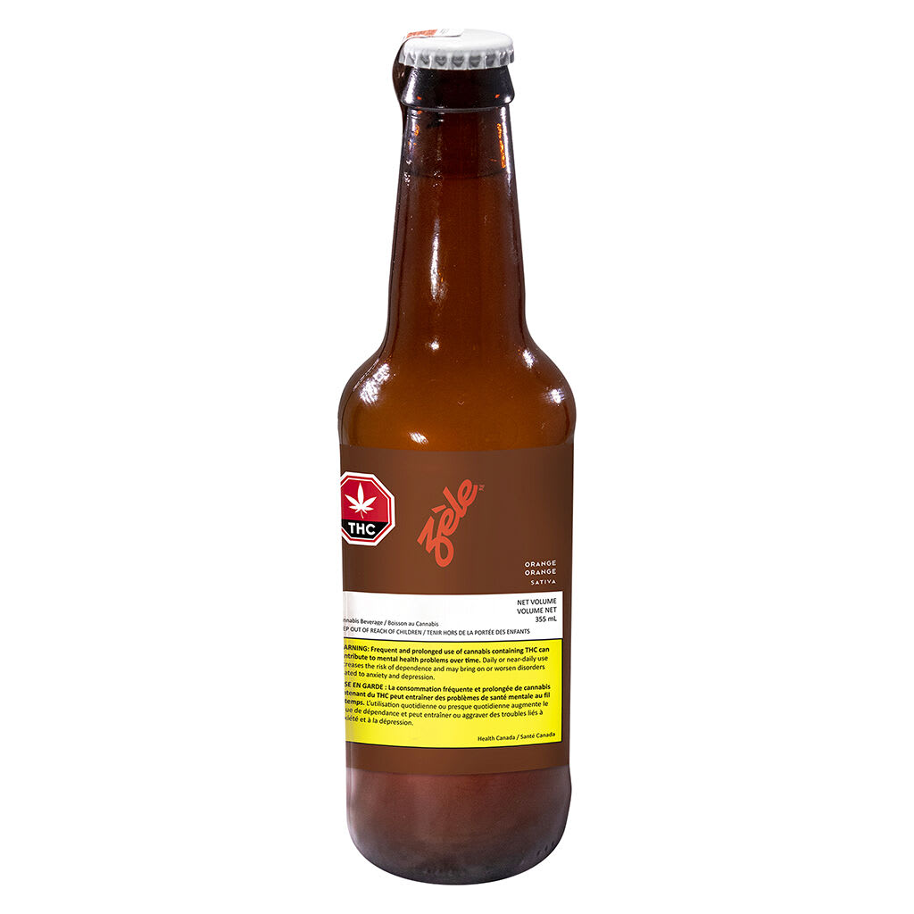Zele - Orange Sativa Craft Soda - 355ml