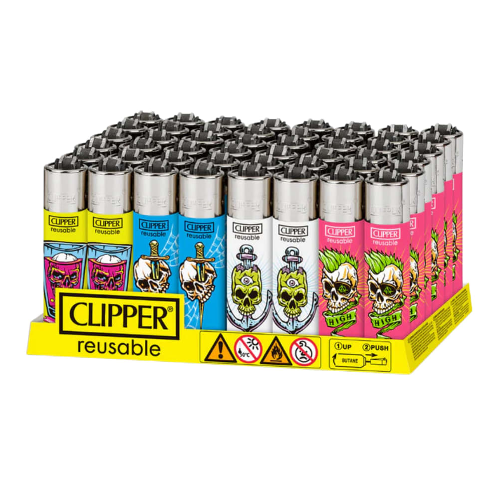 Clipper Bone Portraits Lighters