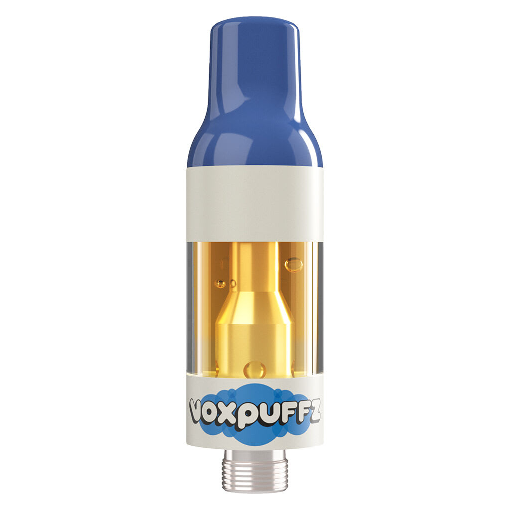 VoxPuffz - Blueberry Pom Pom 510 Thread Cartridge 1000 THC - 1.2g