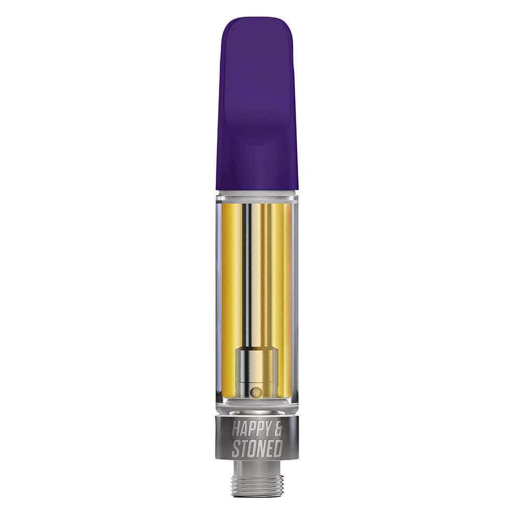 Happy & Stoned - Groovy Grape Blast Disty + Diamond Vape 510 Thread Cartridge 1g