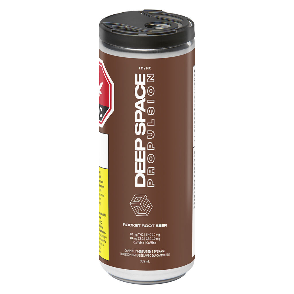 Deep Space - Propulsion Root Beer THC + CBG + Caffeine - 355ml