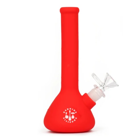 7.5" Beaker Water Pipe - Red