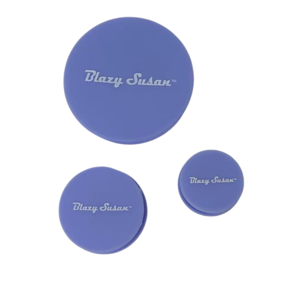 Blazy Susan Resin Blaster Silicone Glass Cleaning Caps - Purple